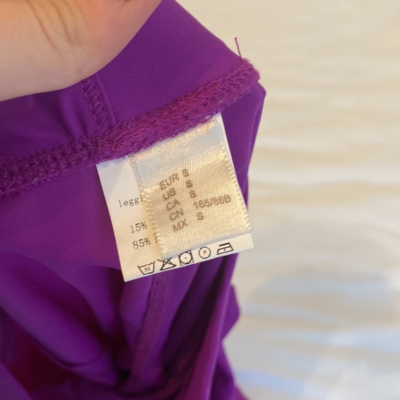 Ankle Tie Neon Leggings - Picture 4 of 4